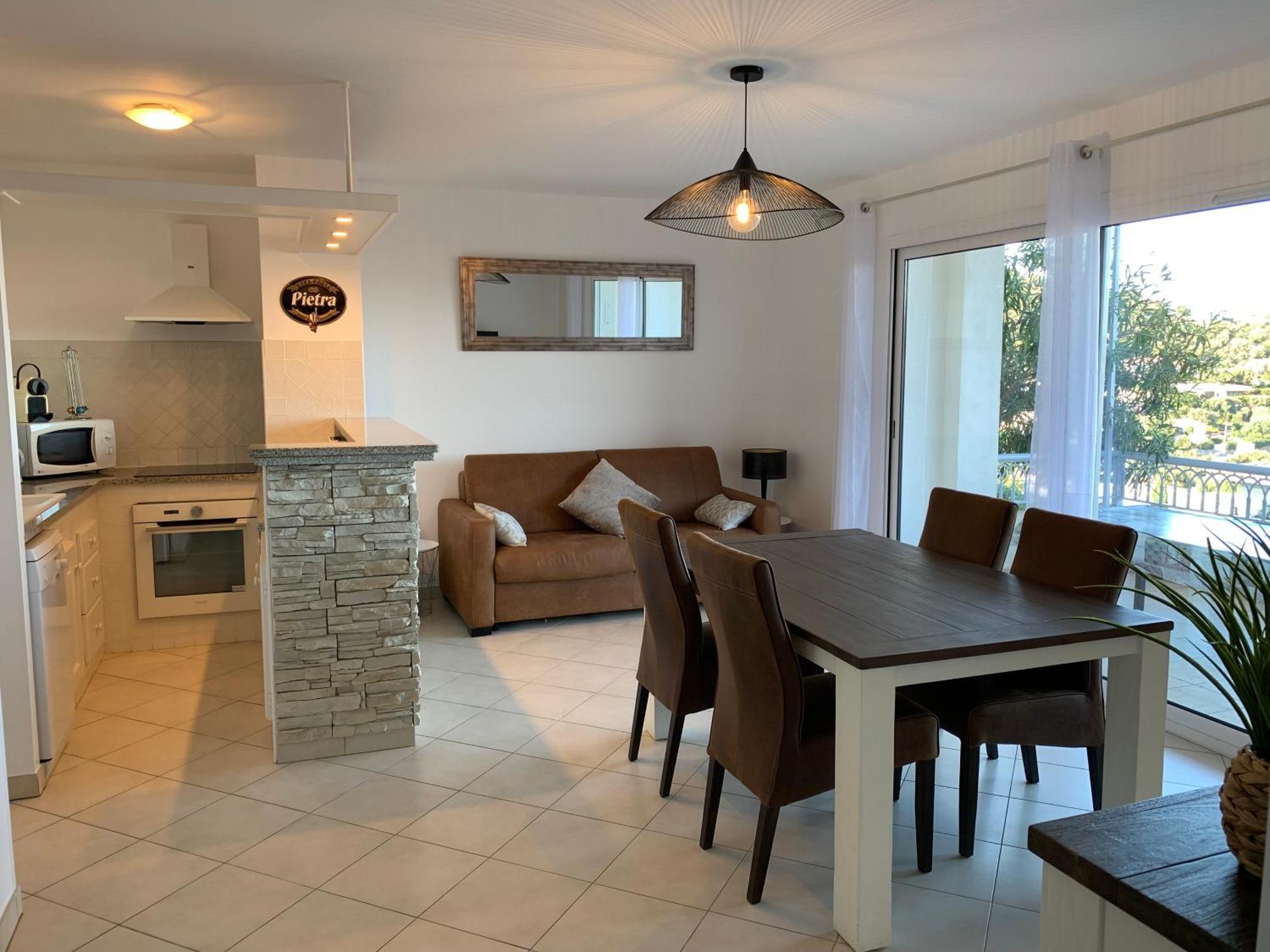 T2 Clim 54M2, 17M2 De Terrasse Tres Belle Vue Mer LʼÎle-Rousse Exteriér fotografie
